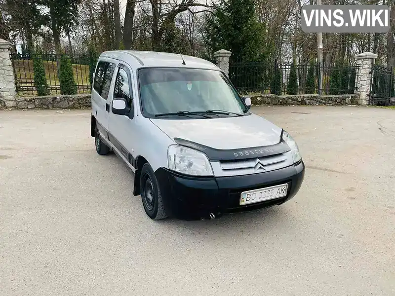 Мінівен Citroen Berlingo 2006 1.9 л. Ручна / Механіка обл. Тернопільська, Збараж - Фото 1/21