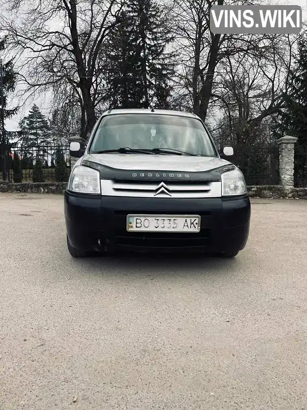 VF7GBWJYB94245928 Citroen Berlingo 2006 Мінівен 1.9 л. Фото 3