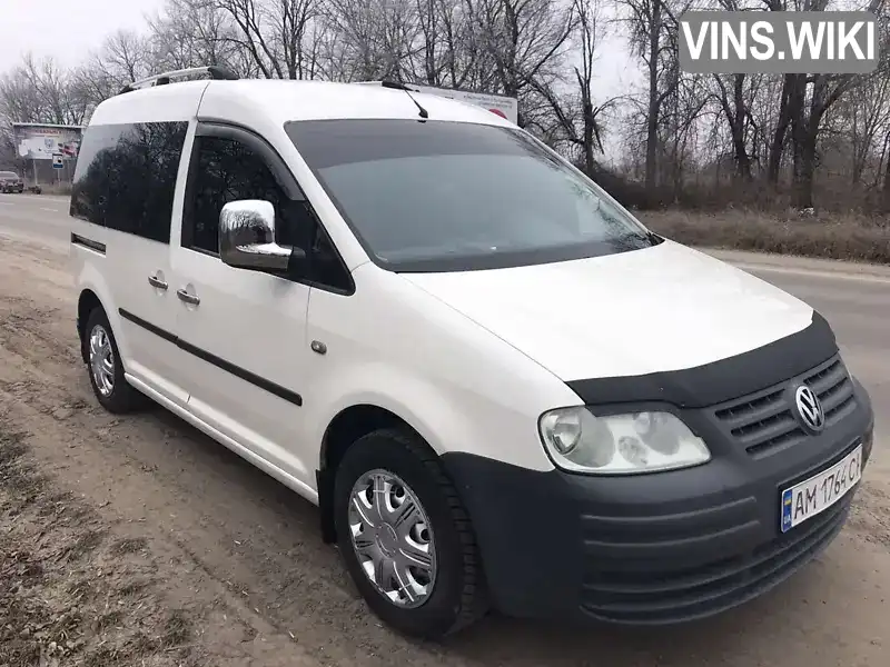 Минивэн Volkswagen Caddy 2005 1.97 л. Ручная / Механика обл. Житомирская, Житомир - Фото 1/12