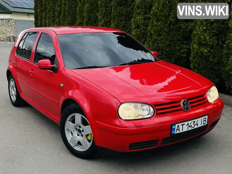 Хетчбек Volkswagen Golf 1998 1.6 л. Автомат обл. Івано-Франківська, Бурштин - Фото 1/21