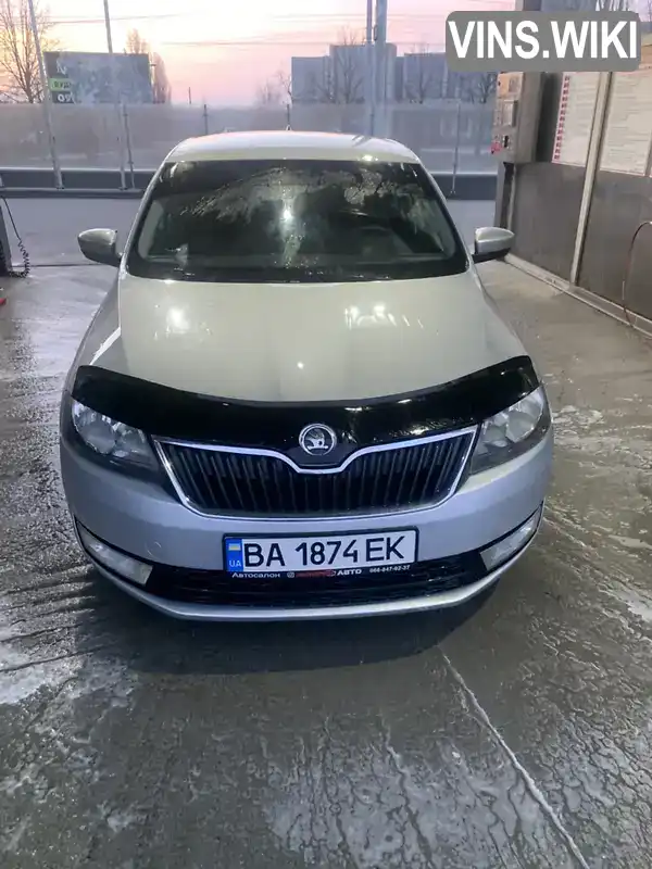 Лифтбек Skoda Rapid 2013 1.6 л. Ручная / Механика обл. Кировоградская, Кропивницкий (Кировоград) - Фото 1/9