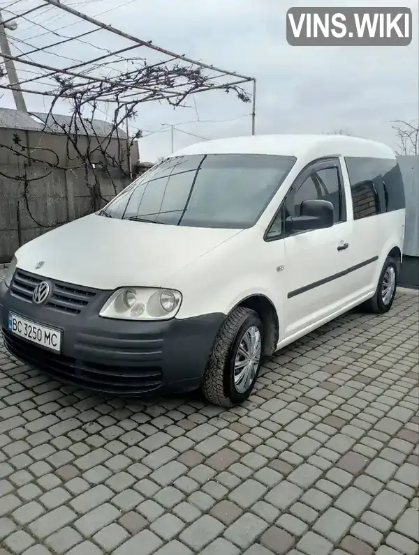 Минивэн Volkswagen Caddy 2009 1.97 л. Ручная / Механика обл. Львовская, Новый Роздол - Фото 1/16