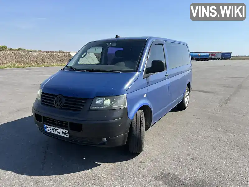 Минивэн Volkswagen Transporter 2004 1.9 л. Ручная / Механика обл. Днепропетровская, Днепр (Днепропетровск) - Фото 1/8